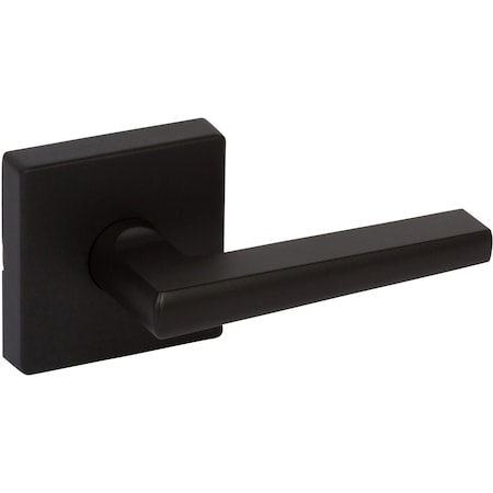 Delaney Hardware Vida Square Black Dummy Door Lever 353559